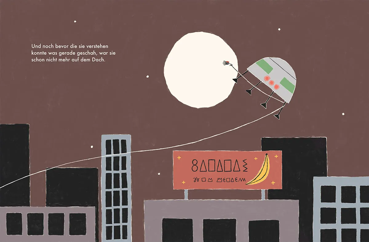 Inside spread from Selma, du machst das falsch — picture book illustrated by Tini Malina
